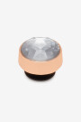 JIBBITZ CROCS CLEAR CIRCLE GEM Oro