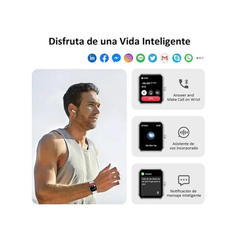 Reloj Inteligente Smartwatch Deportivo Blackview R50 gris