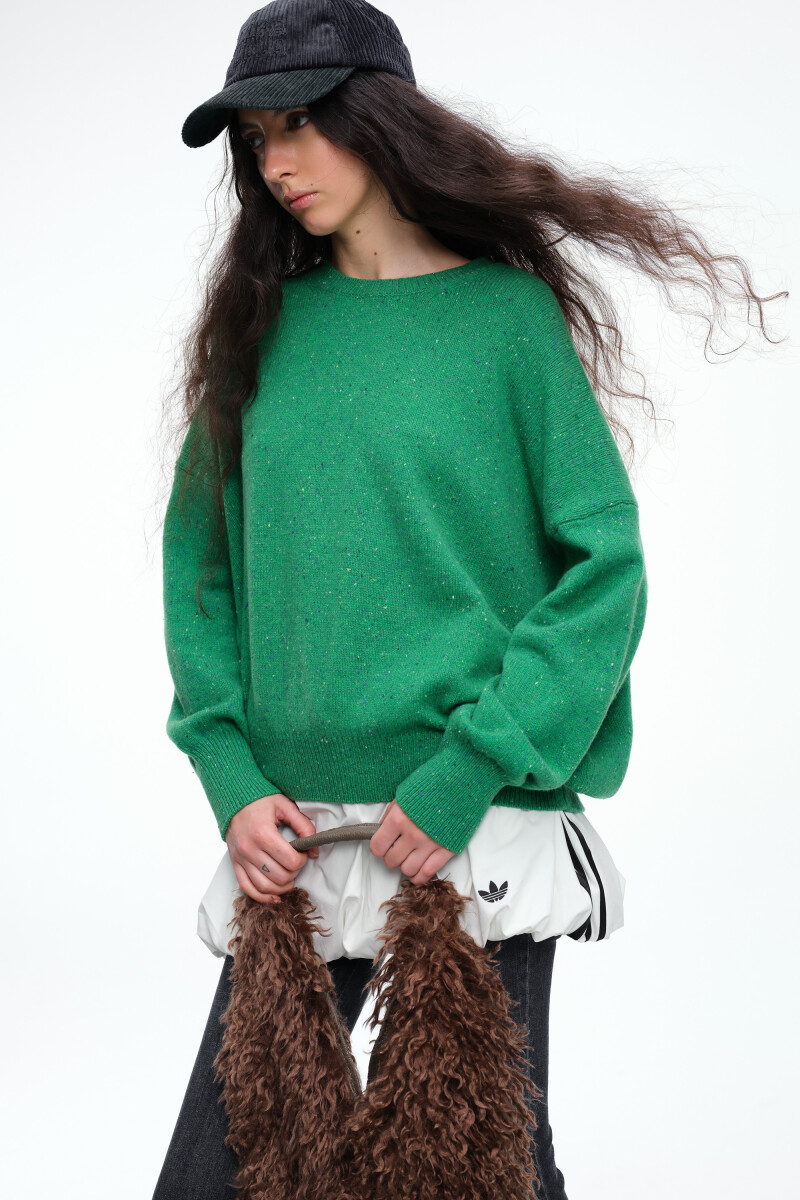 SWEATER CREW Verde