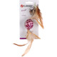 JG LEOPARD PELOTA CON PLUMAS SURTIDO JG LEOPARD PELOTA CON PLUMAS SURTIDO