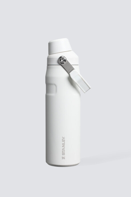 Botella IceFlow Stanley con tapa de flujo rápido | 24 oz Blanco