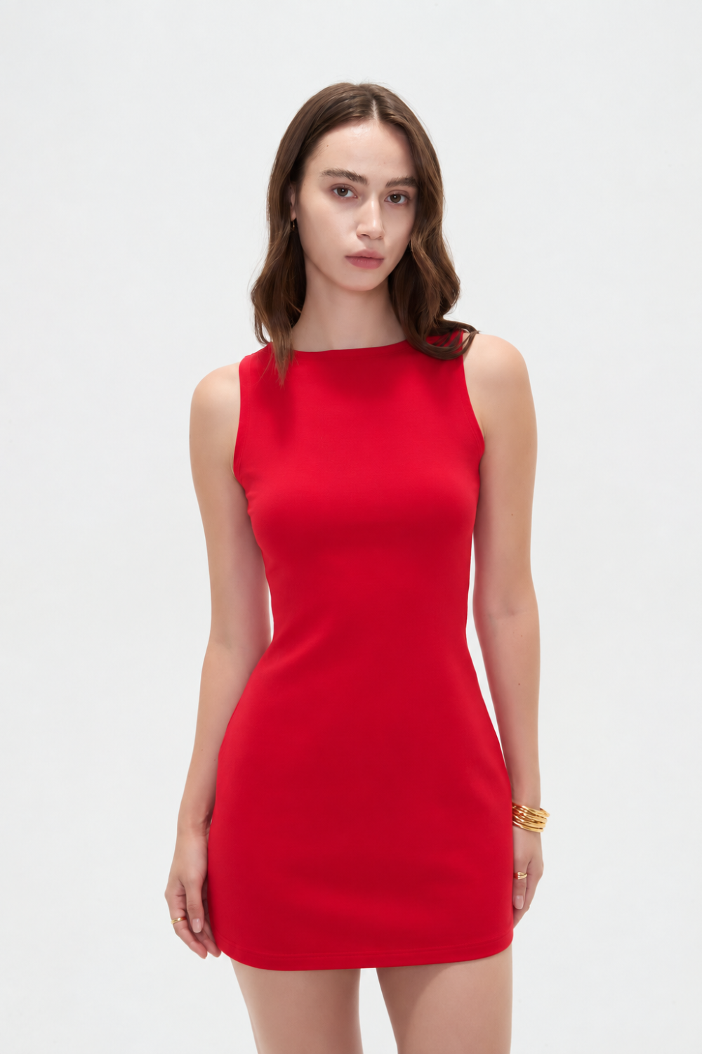 Vestido Olvena Rojo
