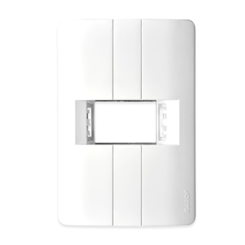 PLACA-BASTIDOR L/DONNA BLANCO 1 MODULO PLACA-BASTIDOR L/DONNA BLANCO 1 MODULO