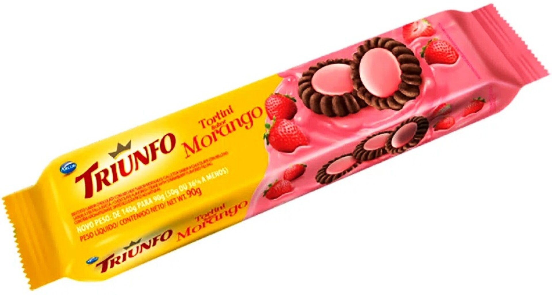 GALLETA TORTINI TRIUNFO 90G FRUTILLA 