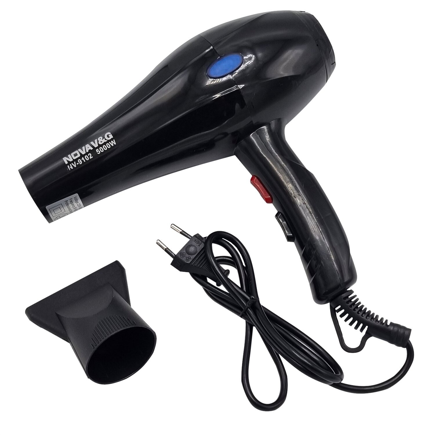 Secador De Pelo New Profesional Nova 5000w Boquilla — Atrix