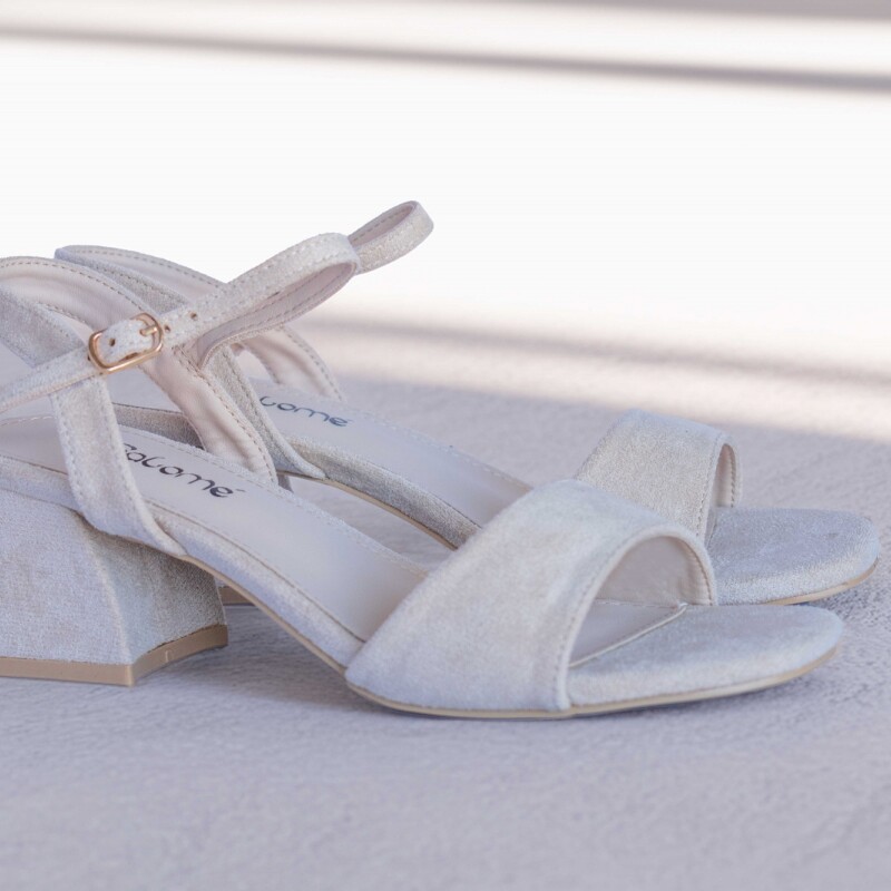 Sandalia de Dama Salomé CHAMPAGNE