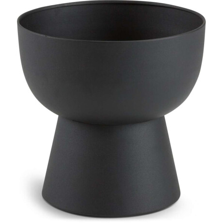 Maceta LOMVI Ø30xA30 negro Negro