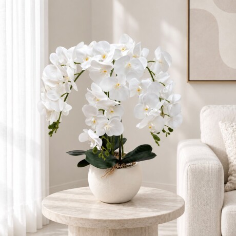 Planta Artificial con Maceta - Altura 85 cm Planta Artificial con Maceta - Altura 85 cm
