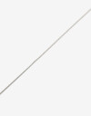 Collares Cortos Metal Collar Cadena En Acero - Plateado