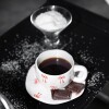 Taza de cerámica moños 350ml Taza de cerámica moños 350ml