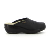 Zueco Country Clasico de Mujer Calado Napa Cubalan C/Forro Negro