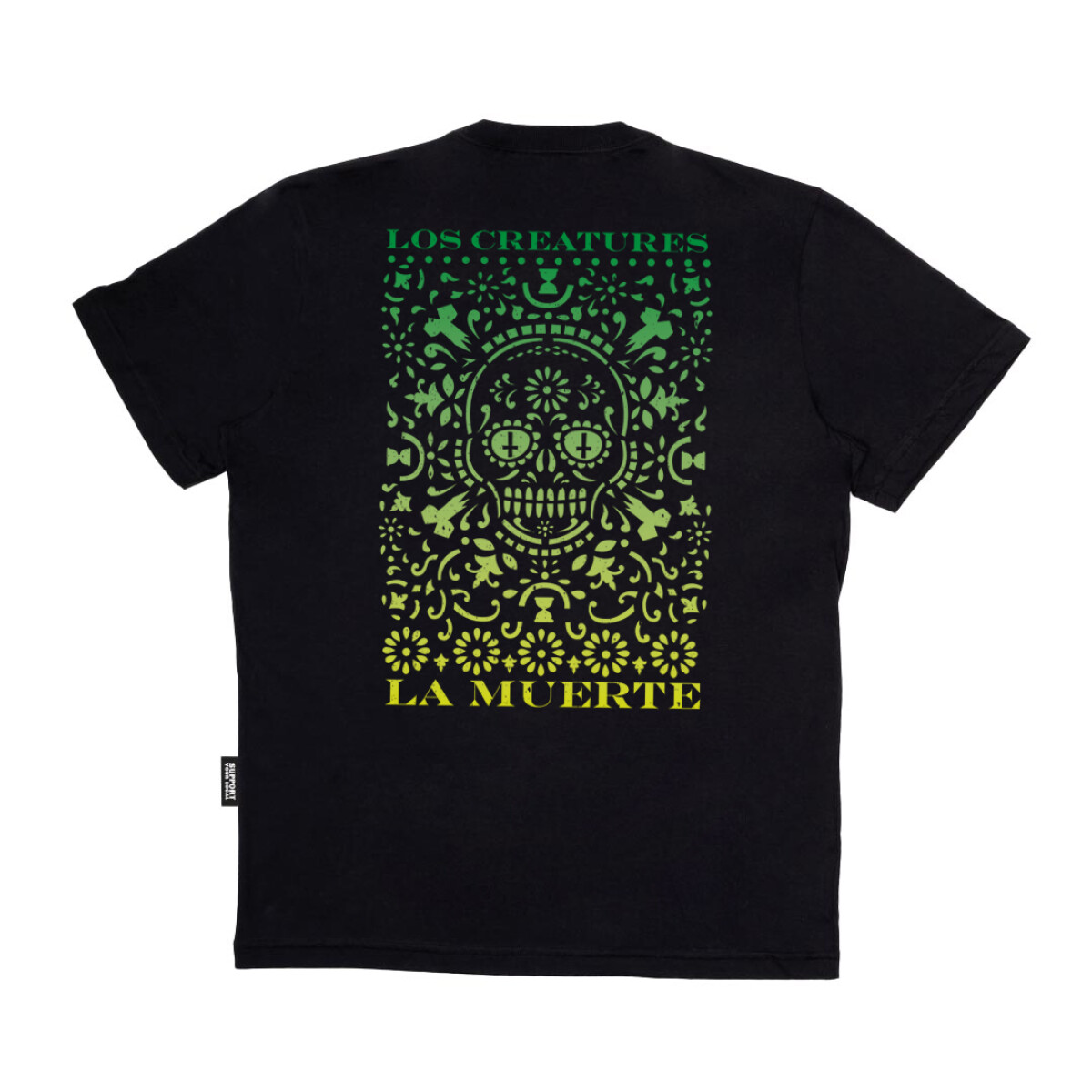 Remera Creature La Muerte Relic SS - Negro 