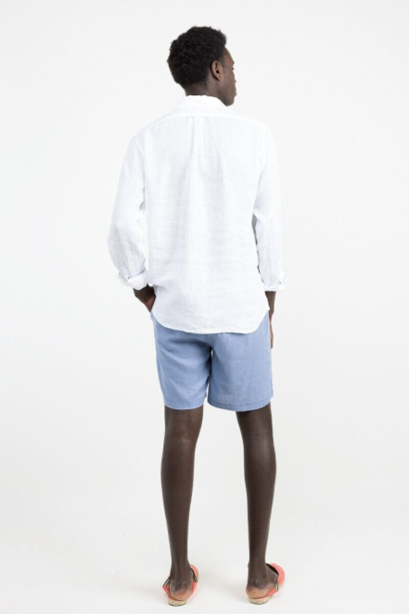 Camisa Lino El Ganso Blanca