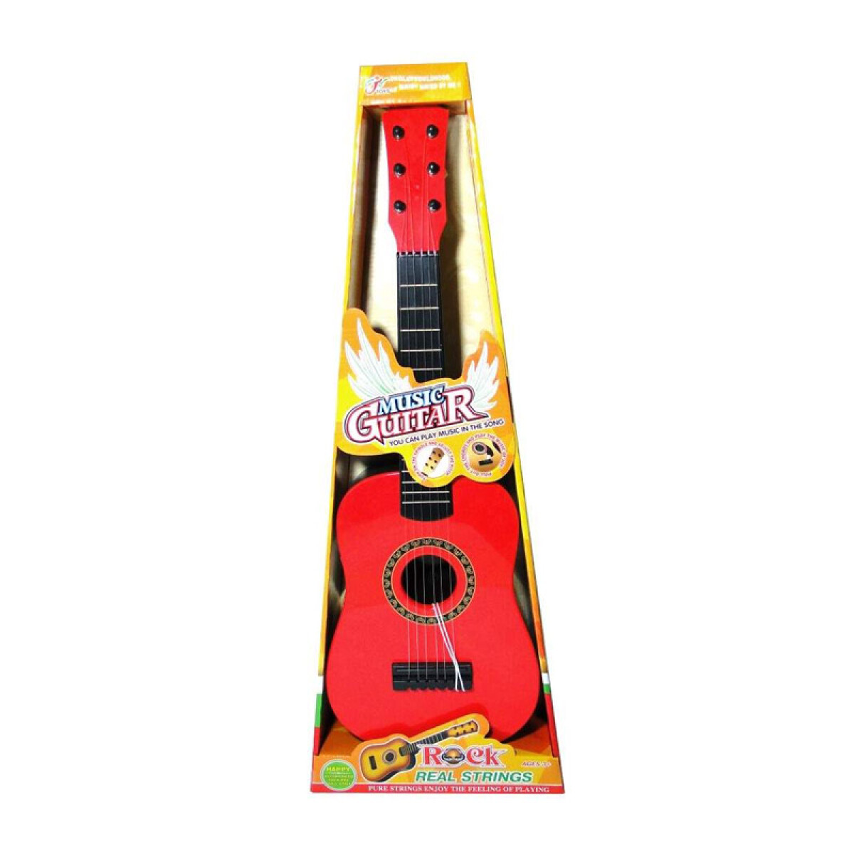 Guitarra mini infantil 63*23 cm - Guitarra Mini Infantil 63*23 Cm 
