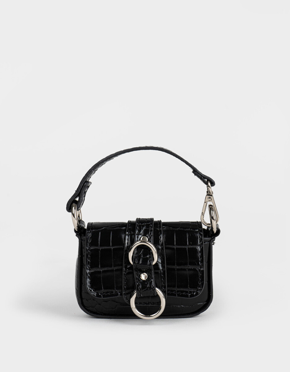 Monedero Formato Bolso Croco 