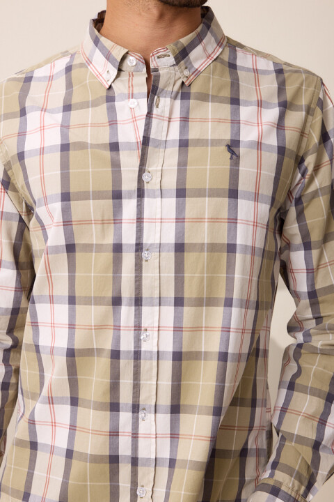 CAMISA LURON POLANCO Verde Cuadros