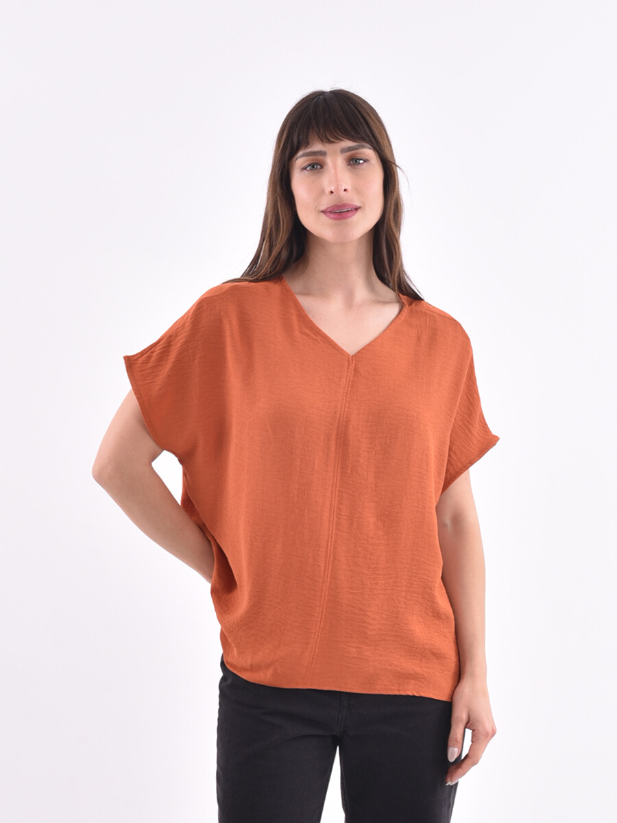 BLUSA NORMA - NARANJA 