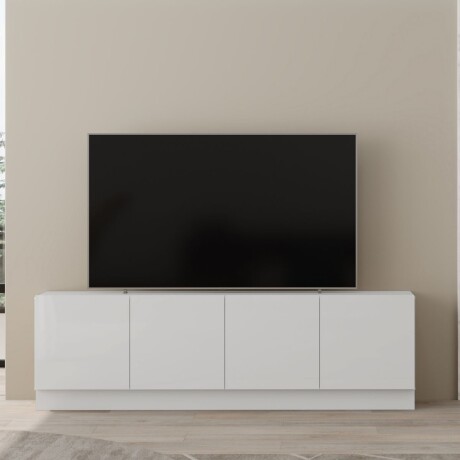 Rack Minimalista 4P Blanco 001