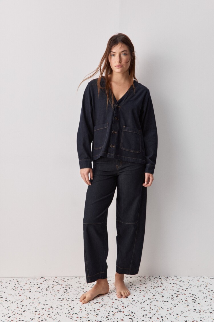 SOBRECAMISA LARI Indigo