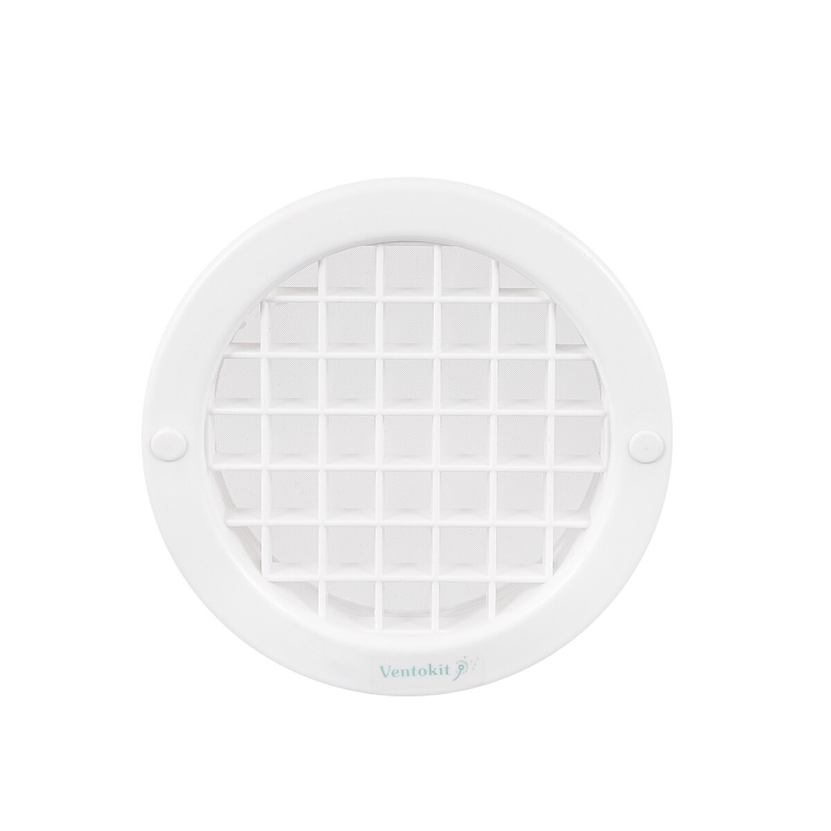 Rejilla de Ventilación para Vidrio 100mm Con Tejido Mosquitero Ventokit 