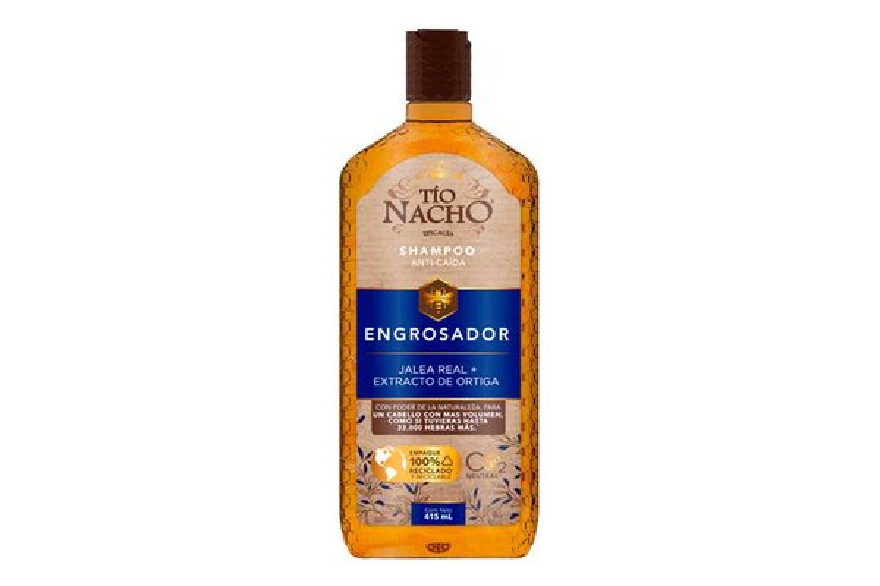 Shampoo Engrosador Tío Nacho 415 ml 