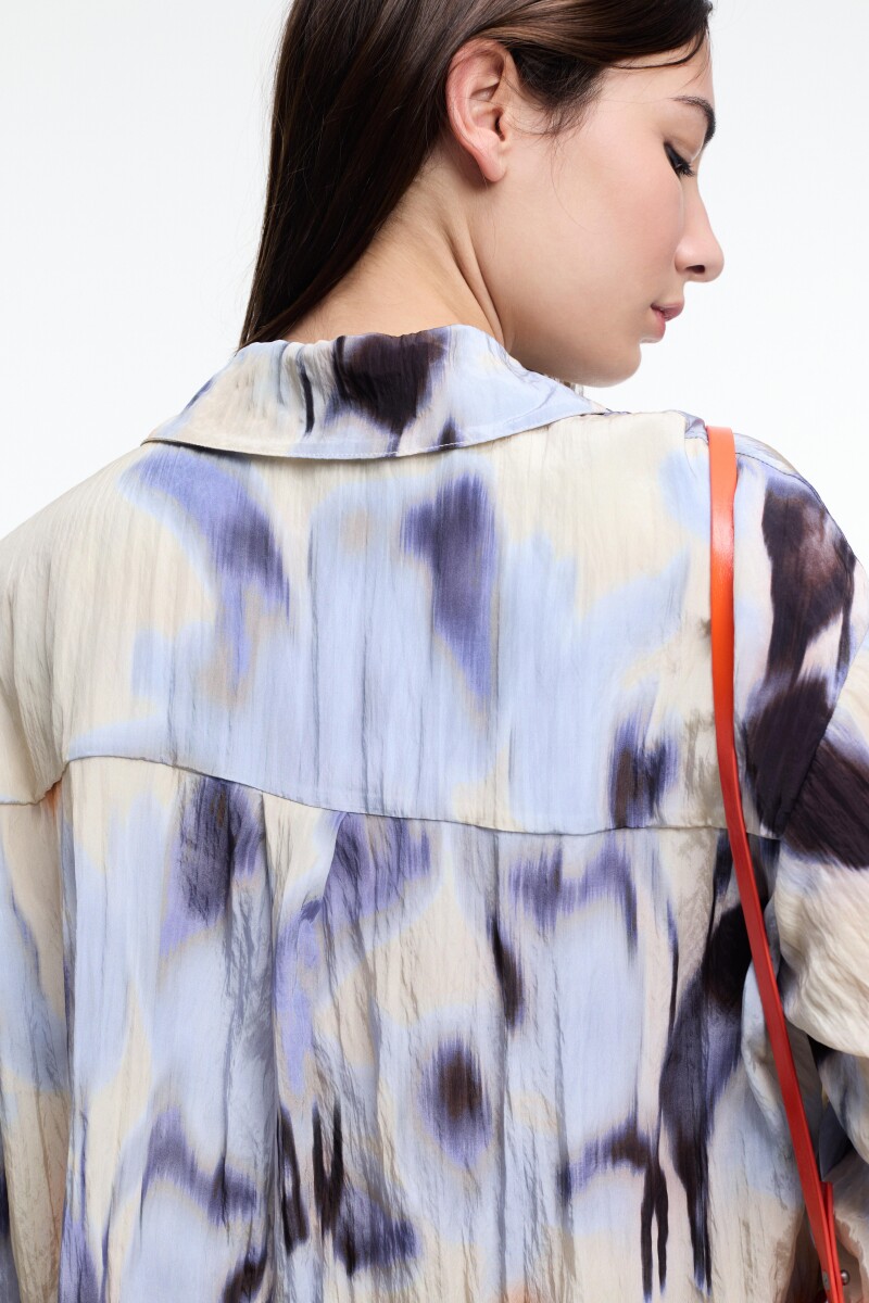 CAMISA OVERSIZED Azul