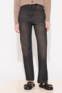 JEANS STRAIGHT FADE BROWN Chocolate