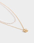 Collares Cortos Mariposas Collar Corto Mariposa - Dorado