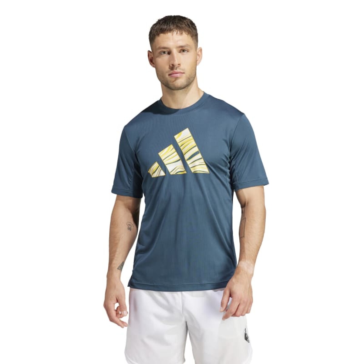 Remera Adidas Graphic Hiit - Azul 