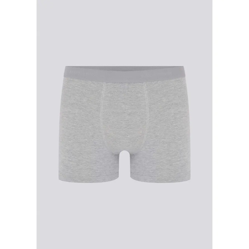 CUECA BOXER MASC PRETO/CINZA