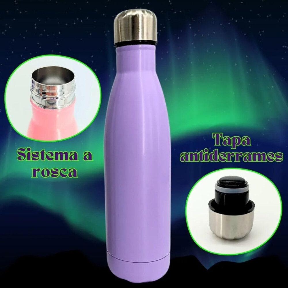 Botella Térmica De Acero Inoxidable ROSA