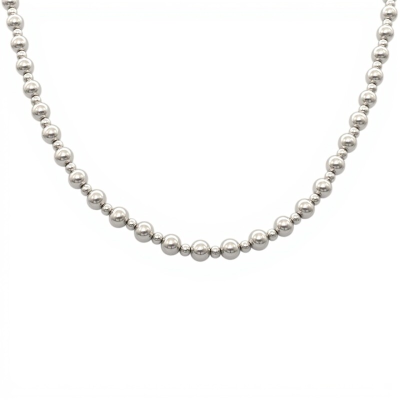 Cadena Bolas - Plata 925 - Sin Piedra - CD3264 sinpiedra
