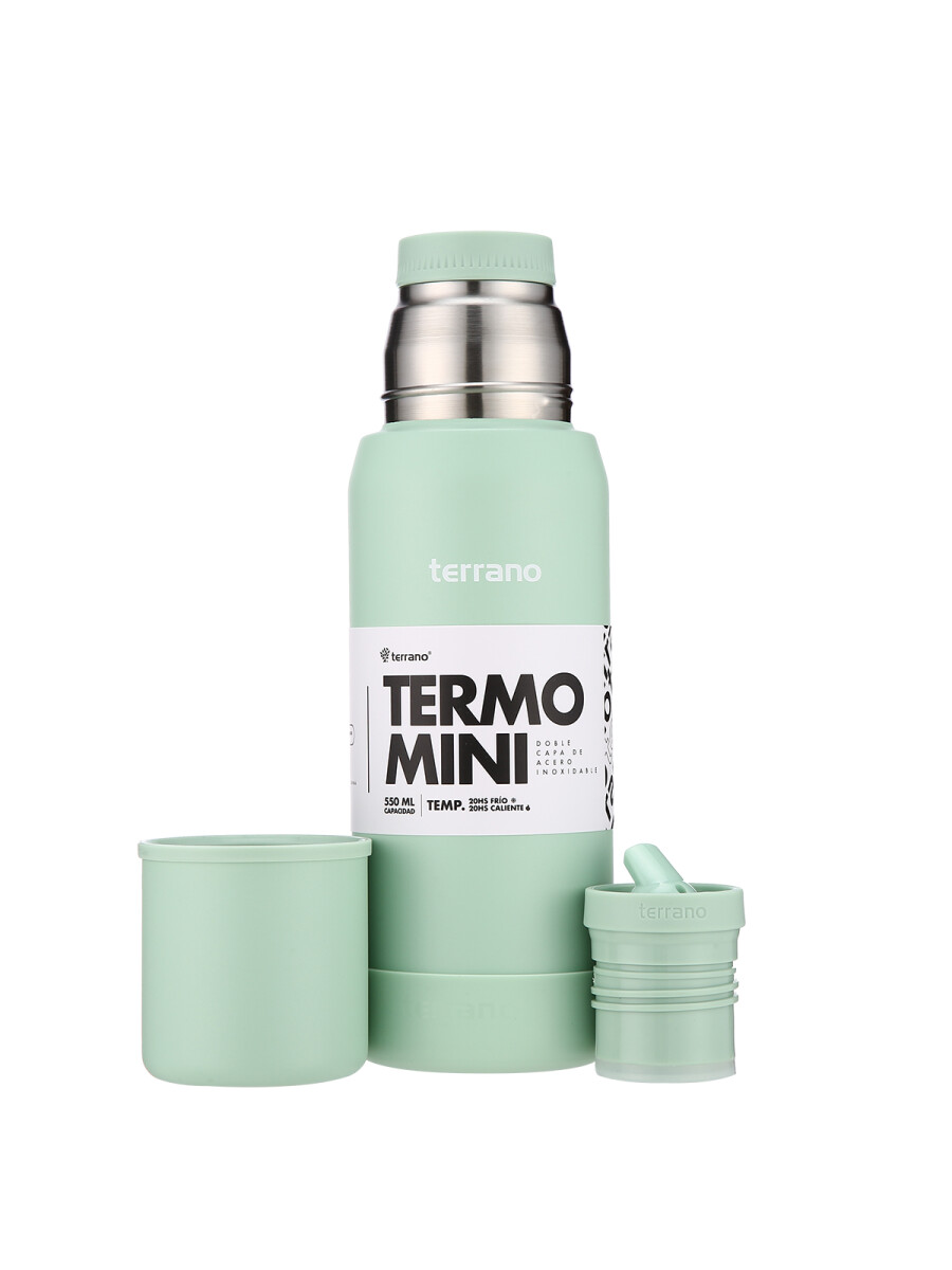 Termo Mini Premium - 500mL. - Verde Agua 