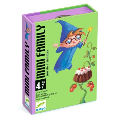 Juego de Cartas Mini Family Djeco Juego de Cartas Mini Family Djeco