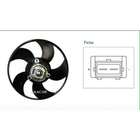 ELECTROVENTILADOR CHEVROLET GOL 95- - CORSA CLASSIC CON A.A.SIN A.A. - ELECTROVENTILADOR CHEVROLET GOL 95- - CORSA CLASSIC CON A.A.SIN A.A. -