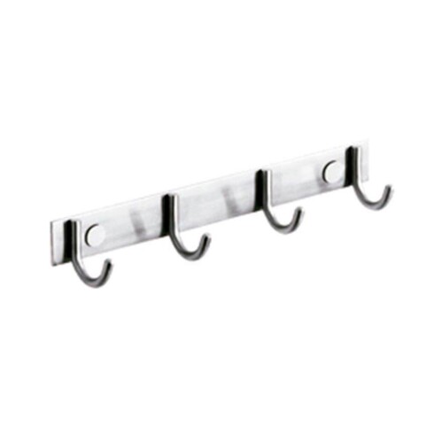 Percha X4 En Laton Cromado 000