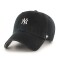 Gorras 47 Brand Mlb New York Yankees Base Runner 47 Clean Up Unisex Black