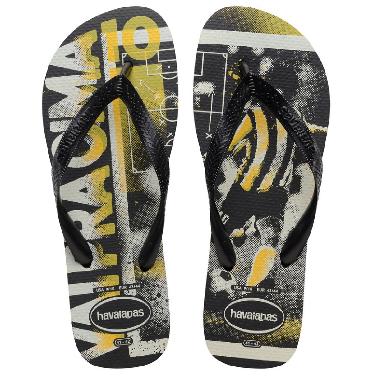 Ojotas Havaianas Top Athletic - Negro 