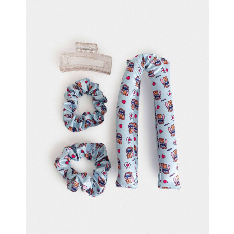 Set De Haircare ''stitch Capybara'' Combinacion Multicolor