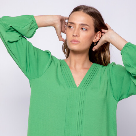 BLUSA AMAPOLA Verde Hierba