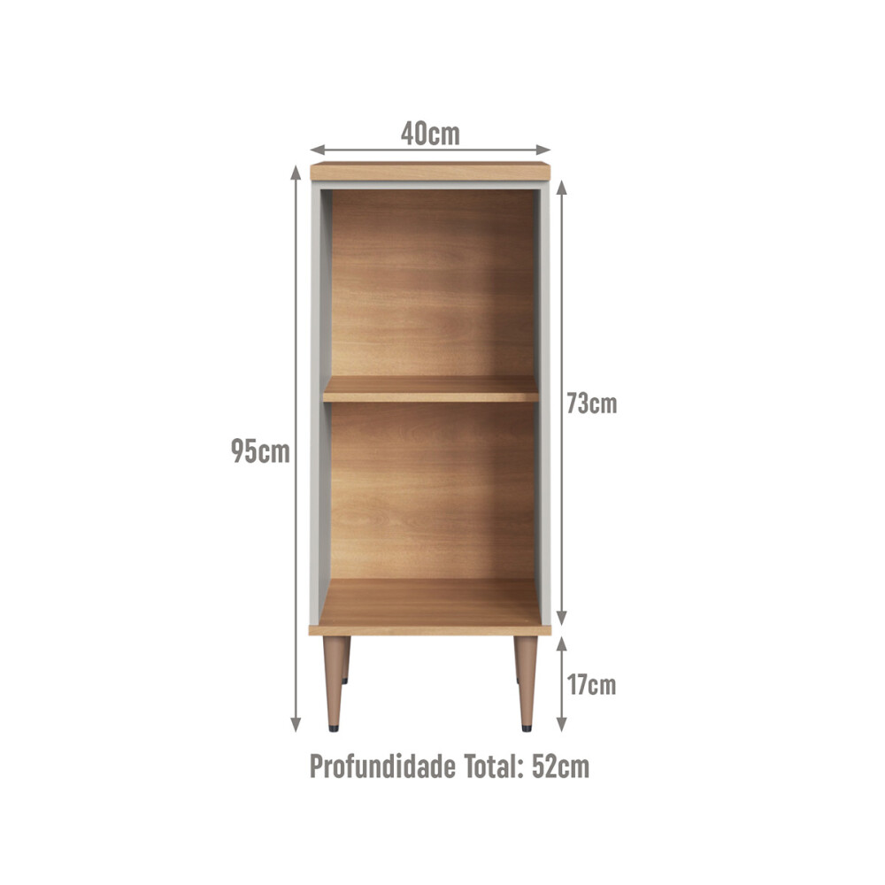 Módulo bajo ALICE 0,40 m 1 puerta, color Arenas Módulo Bajo Alice 0,40 M 1 Puerta, Color Arenas