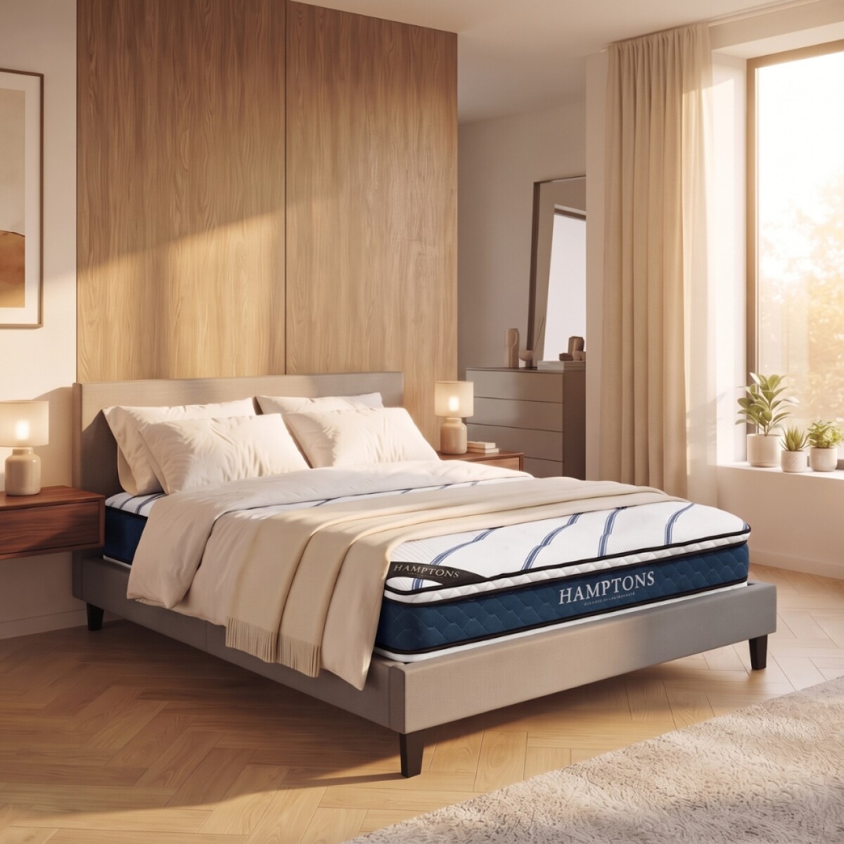 Sommier Queen HAMPTONS Scandium 