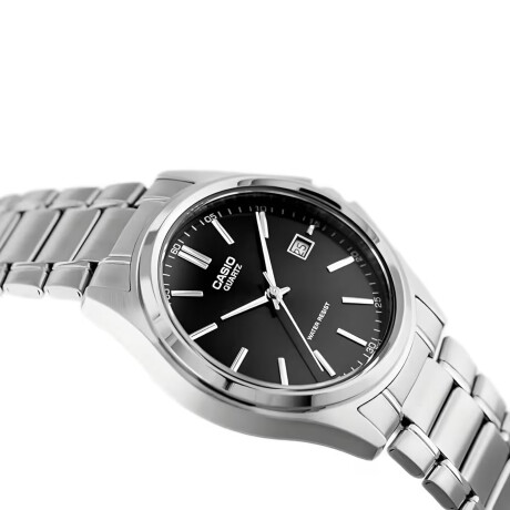 Reloj Casio en Acero Inoxidable Plateado/Negro 0