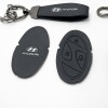 Llavero Para Hyundai Creta - Tucson - Kona Negro Metalizado Llavero Para Hyundai Creta - Tucson - Kona Negro Metalizado