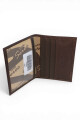 Porta documentos con visor Chocolate