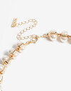 Collares Cortos Perla Collar Corto Perla Sintética - Dorado