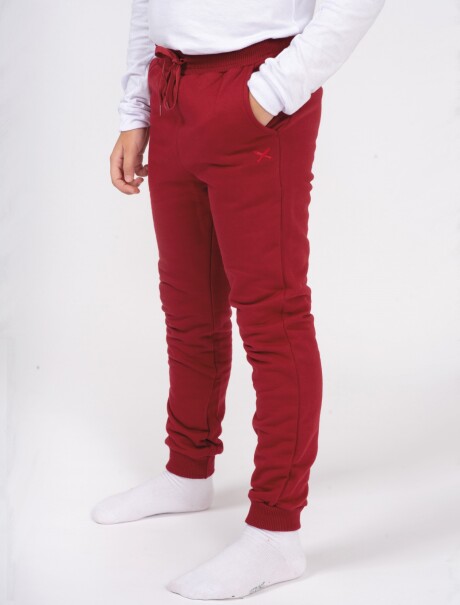 PANTALÓN BABUCHA INFANTIL UNISSEX ROJO