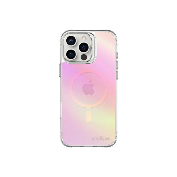 Protector Prodigee Glow para iPhone 16 Pro tornasolado Protector Prodigee Glow Para Iphone 16 Pro Tornasolado