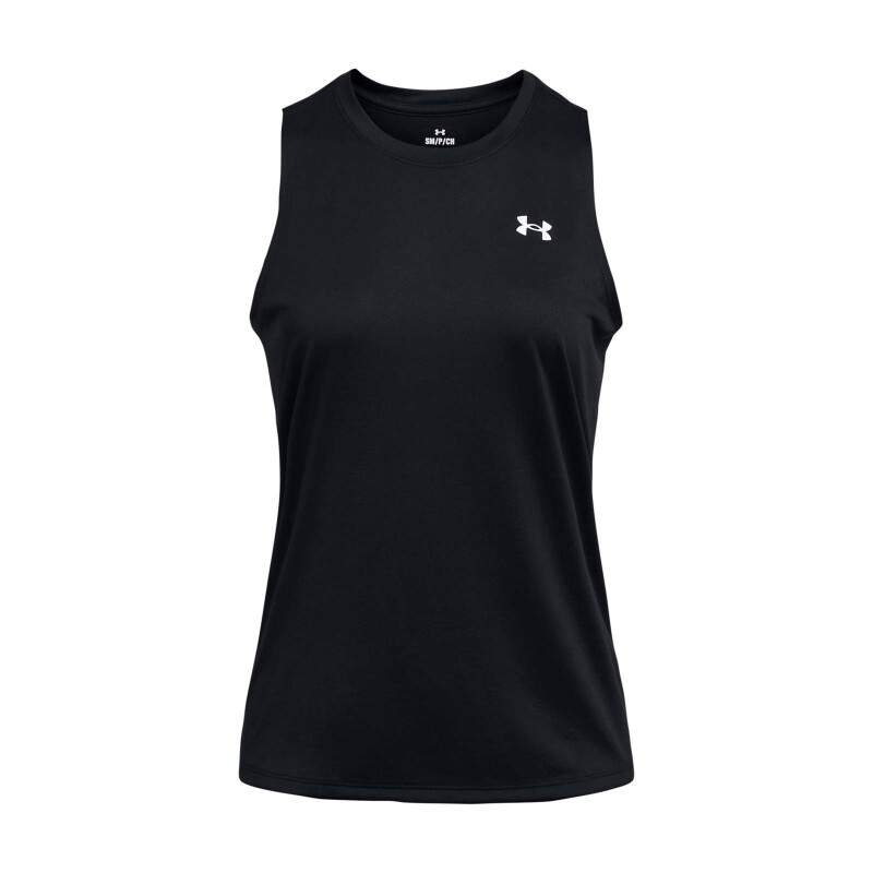 Musculosa UA Tech Tank Solid Mujer 1383655-001 Negro