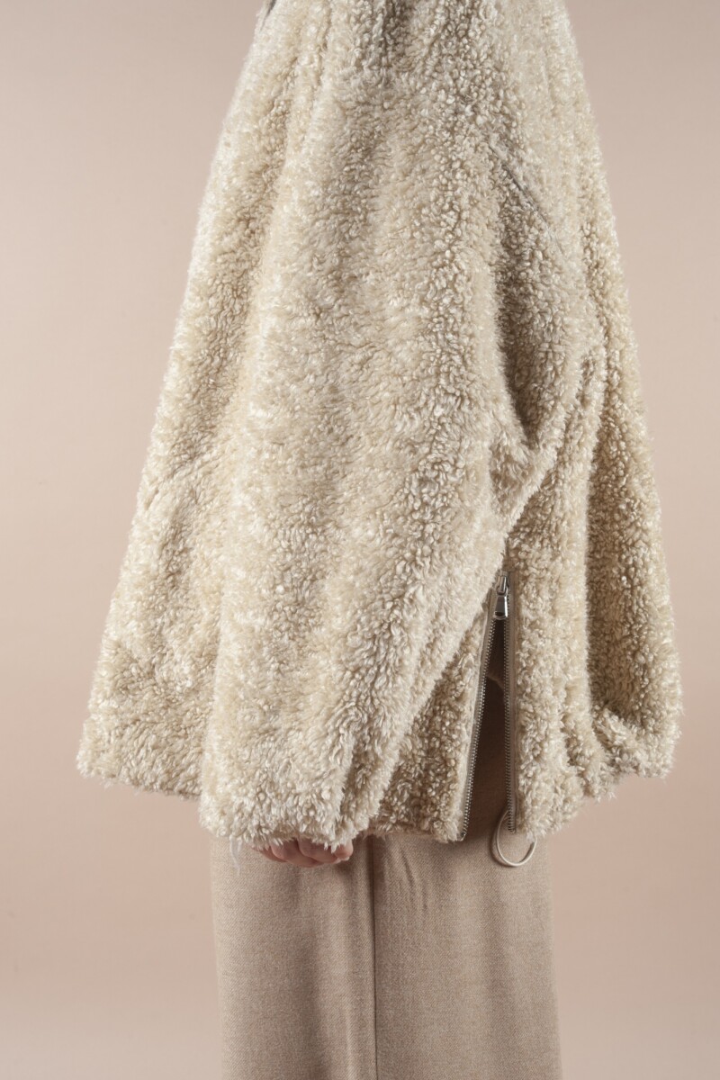 CAMPERA BOMBER Crudo